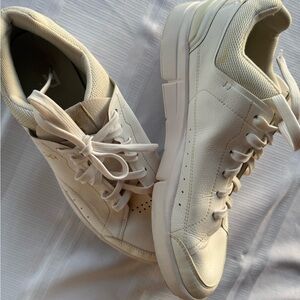 White Leather Sneakers